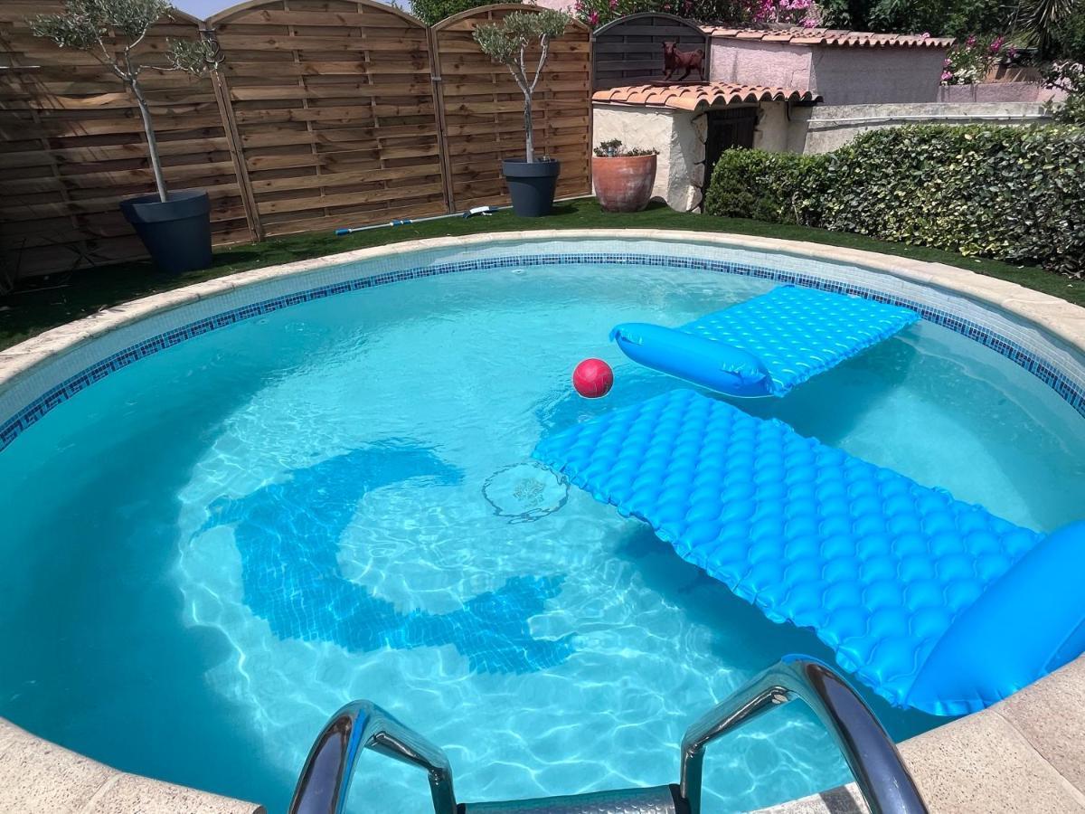 Piscine Cosy, 3 Chambres, 3 Sdb, Havre De Paix A 10 Min Des Plages Mauguio Exteriér fotografie
